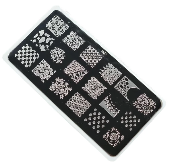 Nail Art Stamping Baskı Plakası ürün görseli 1