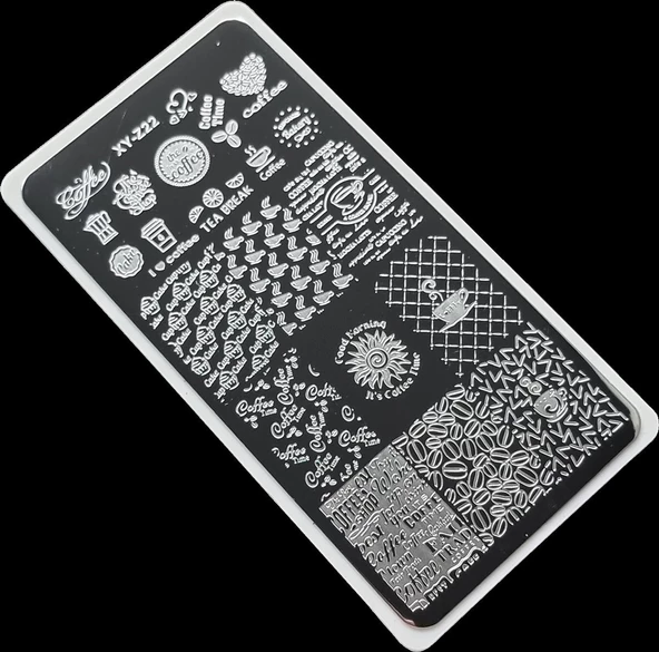 Nail Art Stamping Baskı Plakası XY-Z22 ürün görseli 1