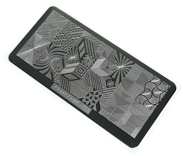 Nail Art Stamping Baskı Plakası VV18 ürün görseli 1