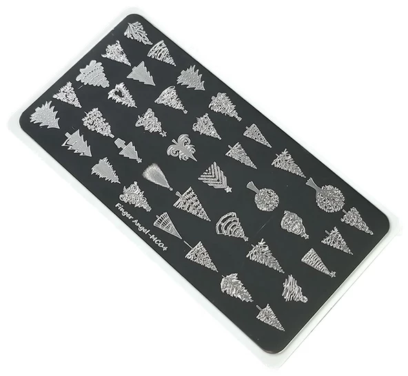 Nail Art Stamping Baskı Plakası MC04 ürün görseli 1