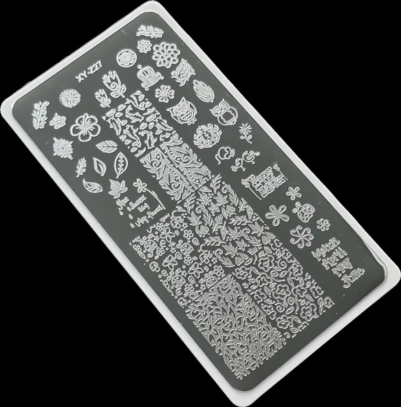 Nail Art Stamping Baskı Plakası XY-Z27 ürün görseli 1