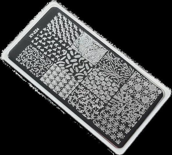 Nail Art Stamping Baskı Plakası XY-Z24 ürün görseli 1
