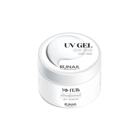 Protez Tırnak UV Gel One Step Clear (Şeffaf) 56Gr. ürün görseli 1