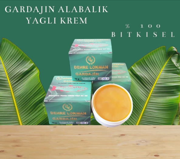 Alabalık Yağlı Masaj Kremi Gardajin Lüx Krem 70g ( 4 ADET ) ürün görseli 1