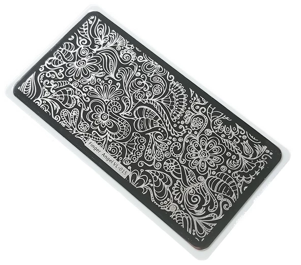 Nail Art Stamping Baskı Plakası VL15 ürün görseli 1