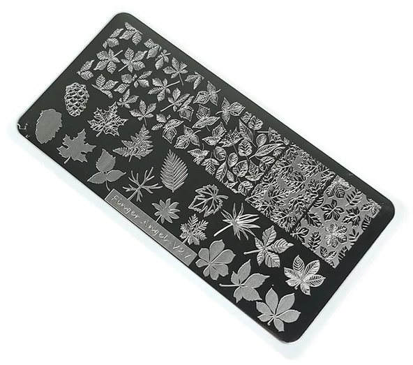 Nail Art Stamping Baskı Plakası VV27 ürün görseli 1
