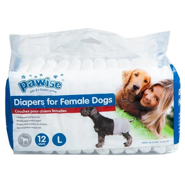 Pawise Dişi Köpek Alt Bağlama Bezi 15-19 kg L ürün görseli 1