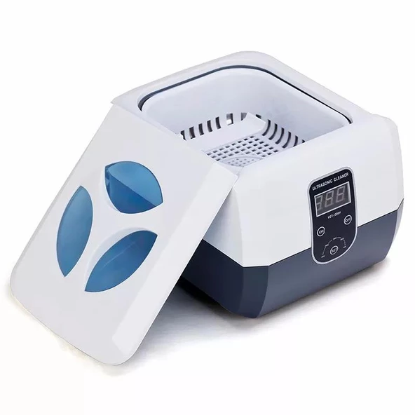 Ultrasonik Temizleyici Beyaz 1300ml Ultrasonic Cleaner 40Hz GT SONIC ürün görseli 1