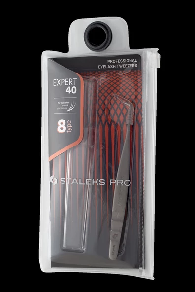 Staleks Expert Pro Volume Kirpik Cımbızı 9mm ürün görseli 1