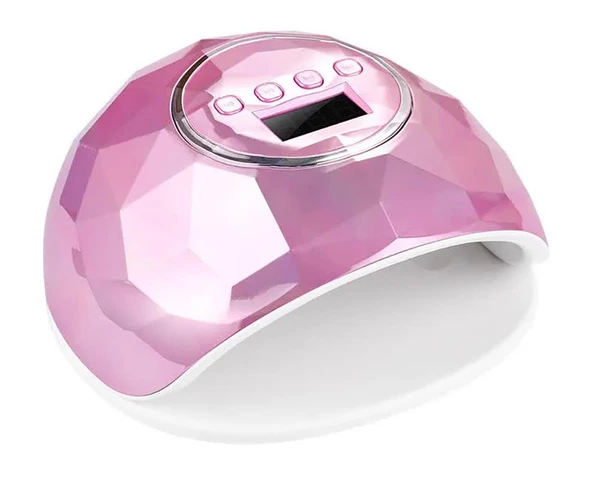 Manikür Tırnak Kurutucu UV Led Lamba Pembe Smart 86W ürün görseli 1