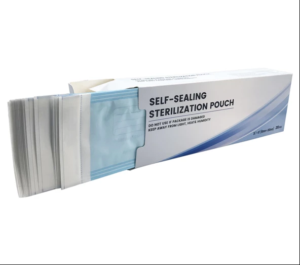 Alet Sterilizasyon Zarfı - İndikatörlü Sterilizasyon Paketi 90x260mm (200 Adet) ürün görseli 1