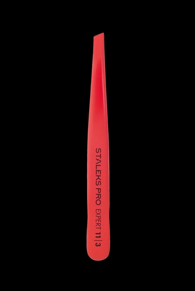 Staleks Expert Profesyonel Kaş Cımbızı 5mm Red - Resim 3