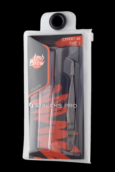 Staleks Expert Pro Volume Kirpik Cımbızı 8mm ürün görseli 1