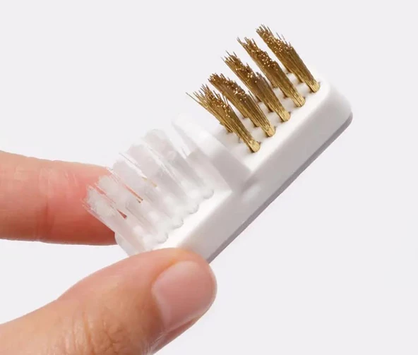 Mini Manikür Freze Uç Temizleme Fırçası - Resim 2
