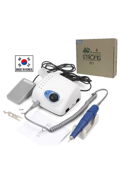 Strong 210 Mikro Motor Freze Törpü Makinesi Manikür Pedikür ürün görseli 1