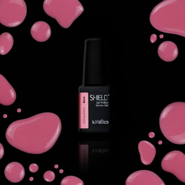 Kinetics Shield Ceramic Base Fresh Pink 921 15ml - Resim 4