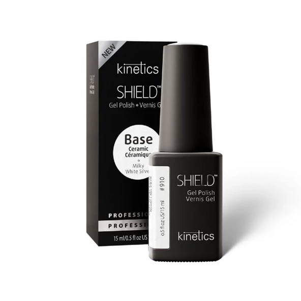 Kinetics Shield Ceramic Base Milky White Silver 910 15ml ürün görseli 1