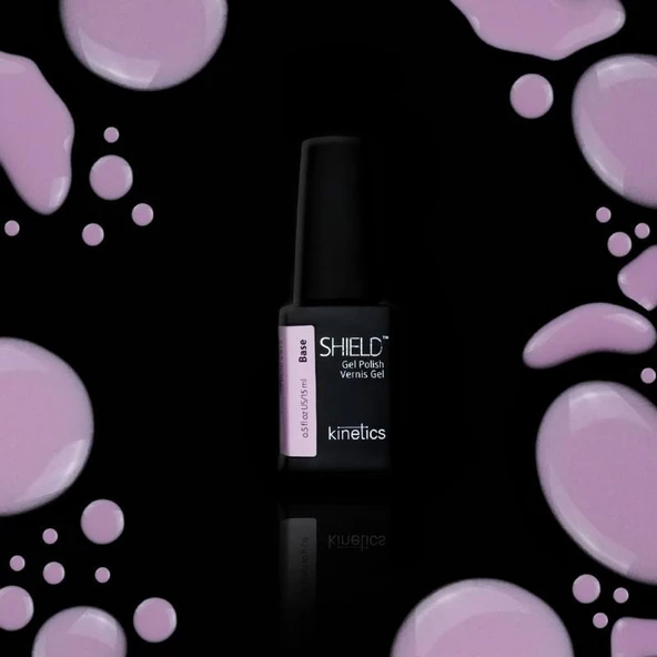 Kinetics Shield Ceramic Base Pastel Pink 912 15ml - Resim 4