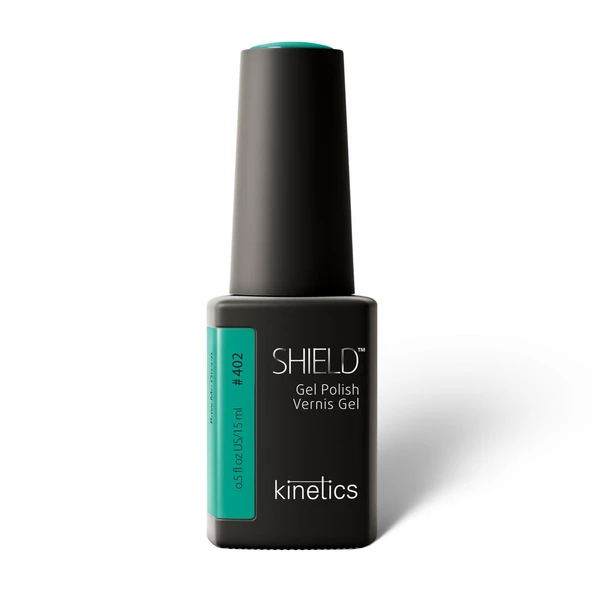 Kinetics Shield Gel Polish Kalıcı Oje Raw Me Green 402 15ml ürün görseli 1