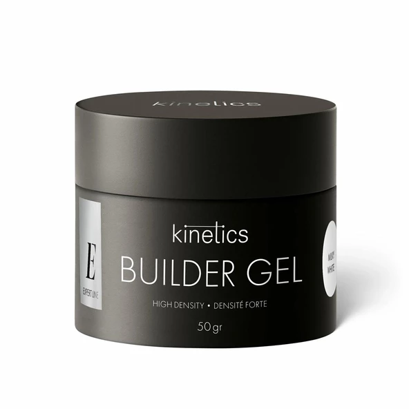 Kinetics Builder Gel High Density Protez Tırnak Jeli UV Gel Milky White (Süt Beyazı) 50gr ürün görseli 1