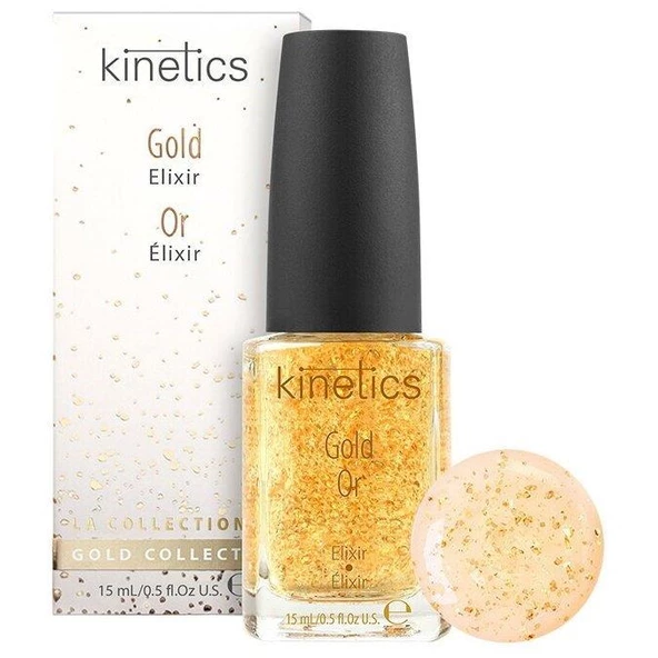 Kinetics Gold Elixir Altın Tozlu Tırnak Bakım Serumu 15ml ürün görseli 1