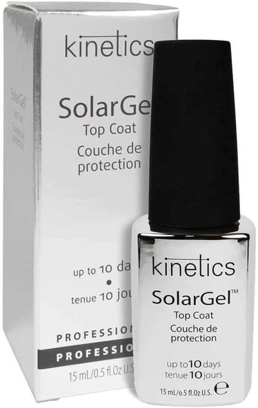 Kinetics Solar Gel Top Coat Günlük Oje İçin Top Coat 15ml ürün görseli 1