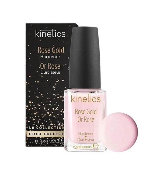 Kinetics Rose Gold Hardener Tırnak Sertlestirici Bakım Serumu 15ml ürün görseli 1