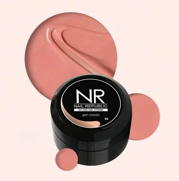 Nail Republic Protez Tırnak Jeli UV Gel Classic 50Gr. 06 ürün görseli 1