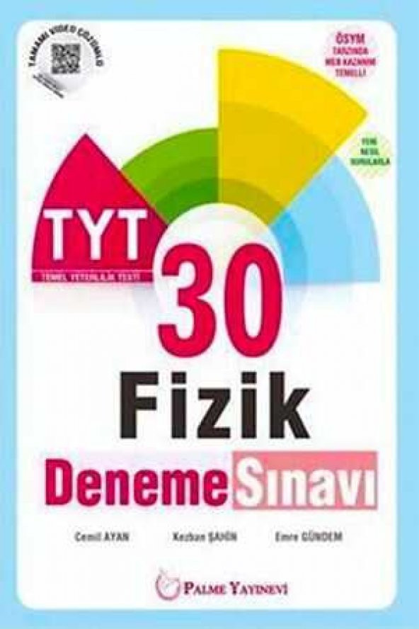 Palme Yks Tyt Fizik 30 Deneme Sınavı ürün görseli 1