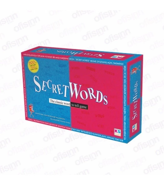 Secret Words - Mavi Su Dünyası ürün görseli 1
