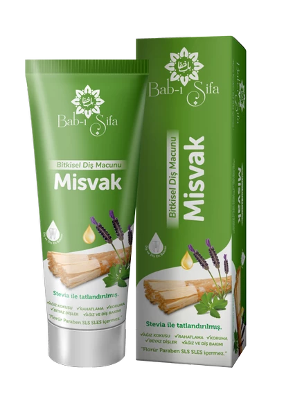 Babı Şifa Bitkisel Diş Macunu Misvak 140 Gr. ürün görseli 1