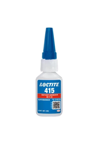 Loctite 415 20g Yüksek Viskoziteli Metal Yüzey Hızlı Yapıştırıcı ürün görseli 1
