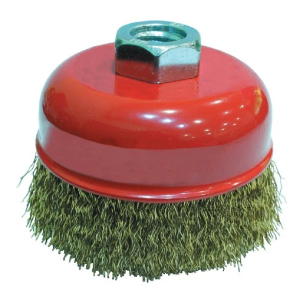 Partner 02035 Çanak Tel Fırça M14 Vidalı 125mm ürün görseli 1