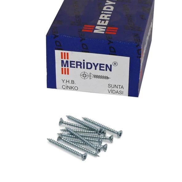 Meridyen Sunta Vidası 3.5x50mm 500 Adet ürün görseli 1