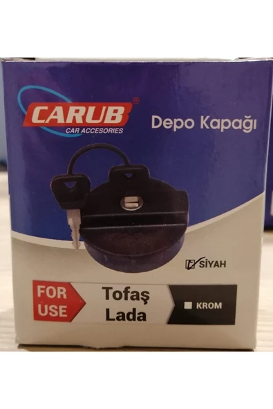 Universal Tofaş- Lada Uyumlu Depo Kapağı Siyah ürün görseli 1