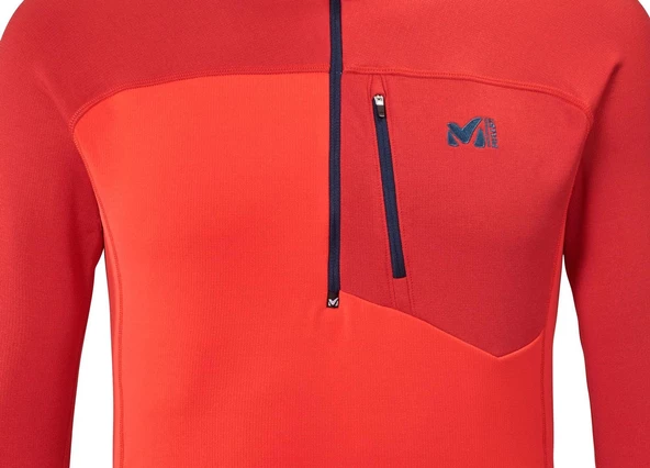 Millet TECHNOSTRETCH Z MIV8129 9040 Yarım Fermuar Polar MIV8129 9040 ürün görseli 1