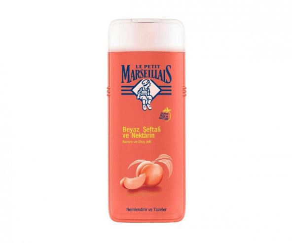 Le Petit Marseillais Duş Jeli Şeftali ve Nektarin 400 ml ürün görseli 1