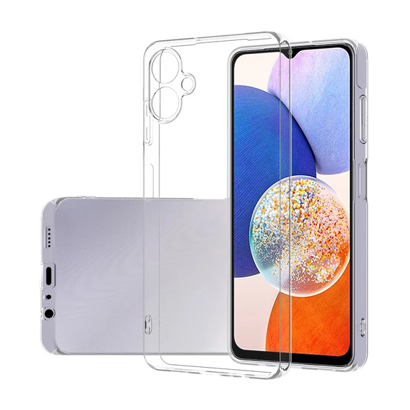 Samsung Galaxy A06 Kılıf Kılıf Kamera Korumali Süper Silikon Kapak ürün görseli 1