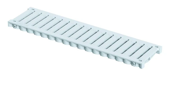 DRENAJ KANAL IZGARASI PLASTİK BEYAZ 130*500MM ürün görseli 1