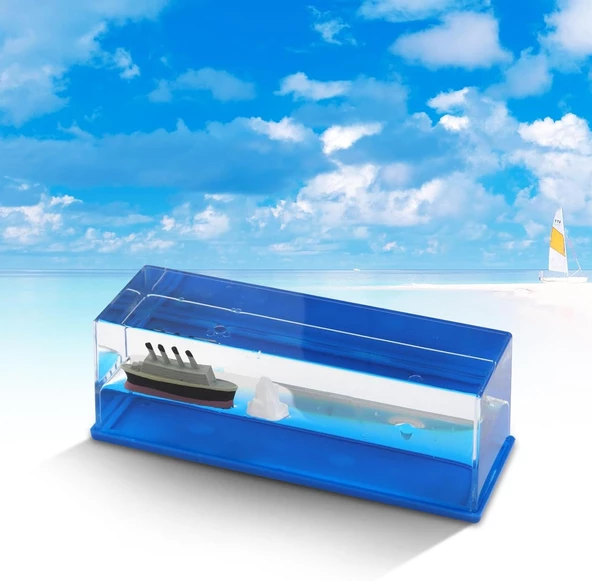 Cruise Gemisi Sıvı Drift Şişesi Titanic Model Batmaz Yolcu Gemisi Masa Dekorasyonu ürün görseli 1