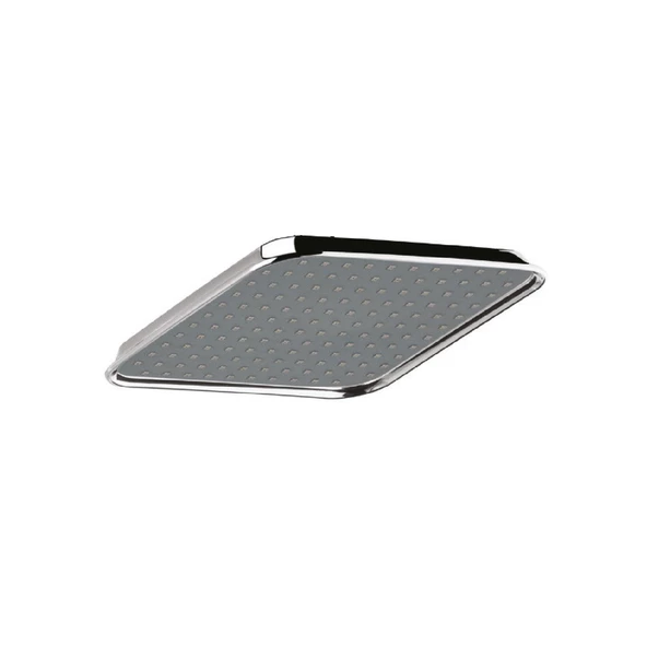 ABS KROM KAPLI KARE TEPE DUŞU - 200x200 cm - KROM GRİ ürün görseli 1
