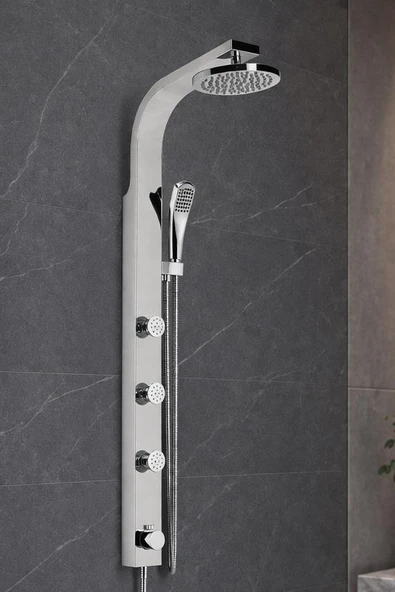 PANEL DUŞ SİSTEMİ SUS 304 PARLAK KROM ürün görseli 1