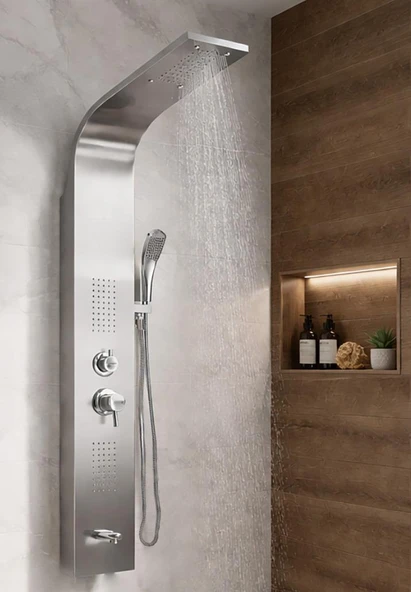 PANEL DUŞ SİSTEMİ SUS  304 İNOX SATEN ürün görseli 1