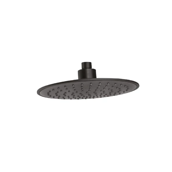 ABS YUVARLAK TEPE DUŞU - Ø220MM - SİYAH ürün görseli 1