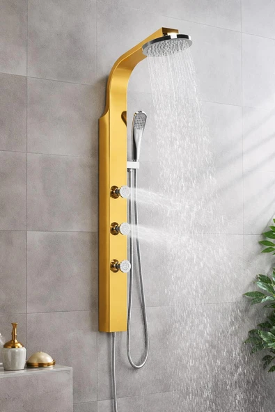PANEL DUŞ SİSTEMİ SUS 304 İNOX PVD ALTIN ürün görseli 1