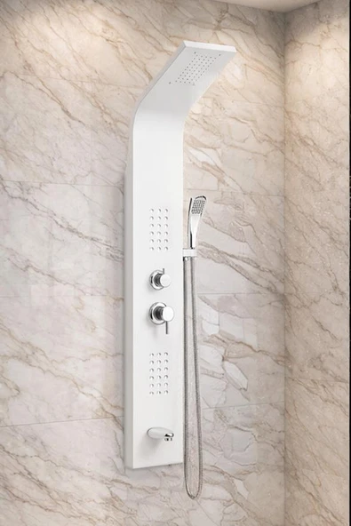 PANEL DUŞ SİSTEMİ İNOX BEYAZ ürün görseli 1