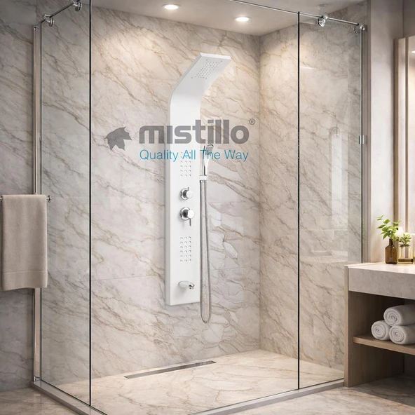 PANEL DUŞ SİSTEMİ İNOX BEYAZ - Resim 2