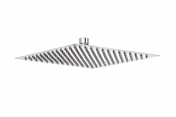 SLİM 304 PASLANMAZ METAL TEPE DUŞU-200X200MM SUS 304 ürün görseli 1