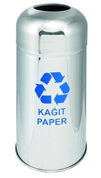 Geri Dönüşüm Kutusu Pasl. Ø30*66Cm ürün görseli 1