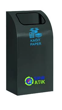 Geri Dönüşüm Kutusu İç Kovalı Duvar Tip 26*80*30Cm ürün görseli 1